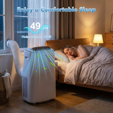 Costway 15000 BTU Portable Air Conditioner APP Control Fan 64668244 New