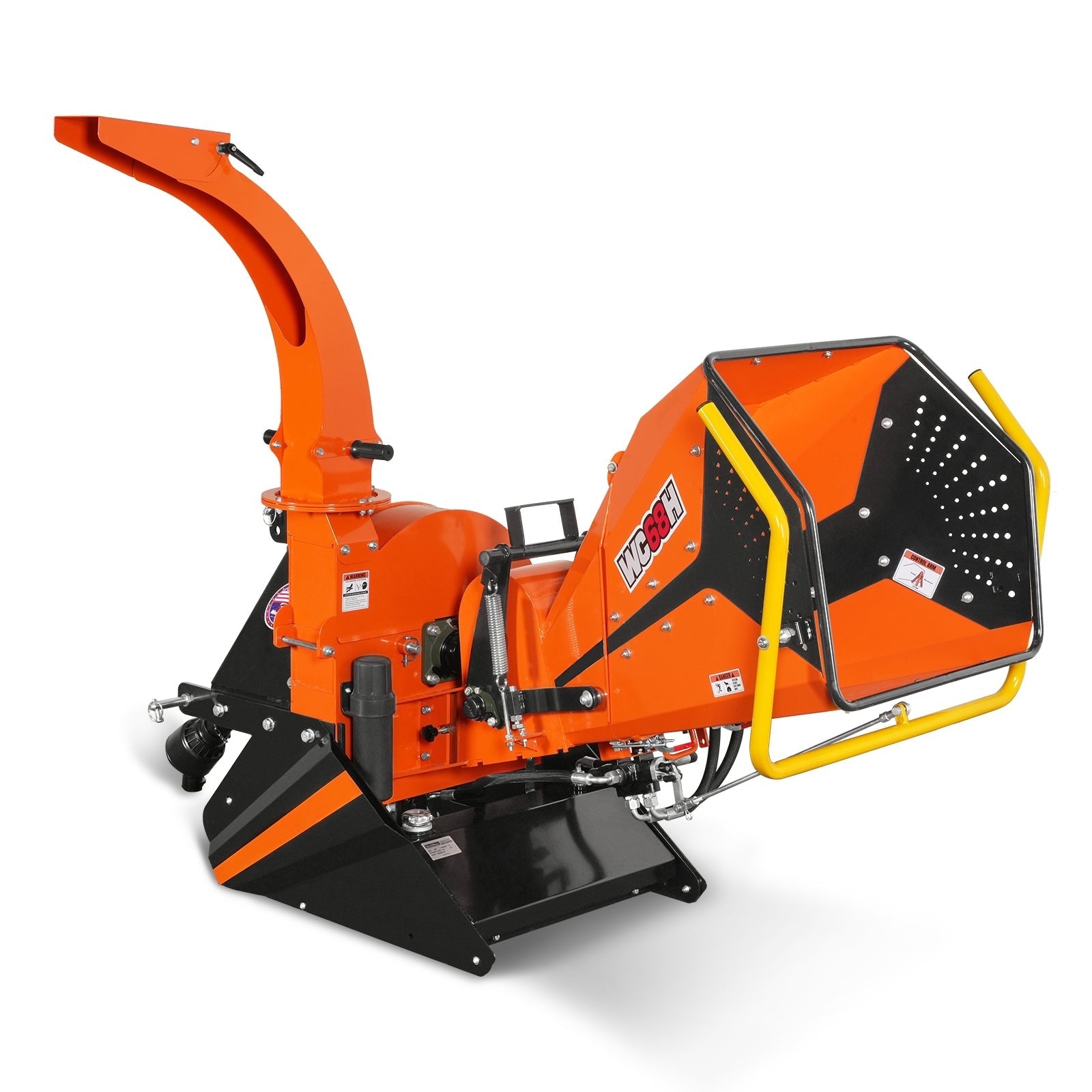 3-Point PTO Stump Grinder & 6",  3 Point Hydraulic PTO Wood Chipper Bundle, SG24 & WC68H