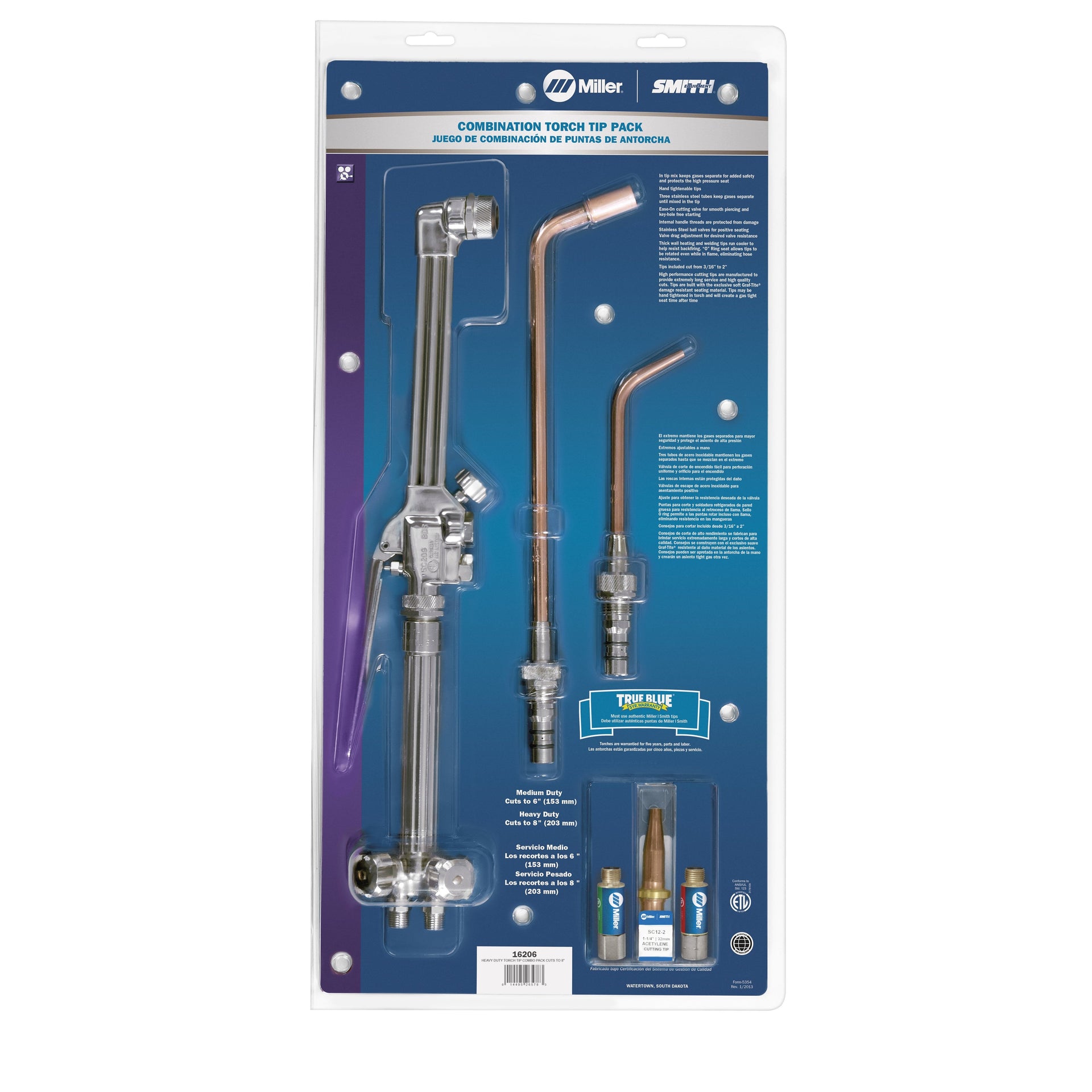 Smith Heavy Duty Acetylene Combo Torch Kit - 16206