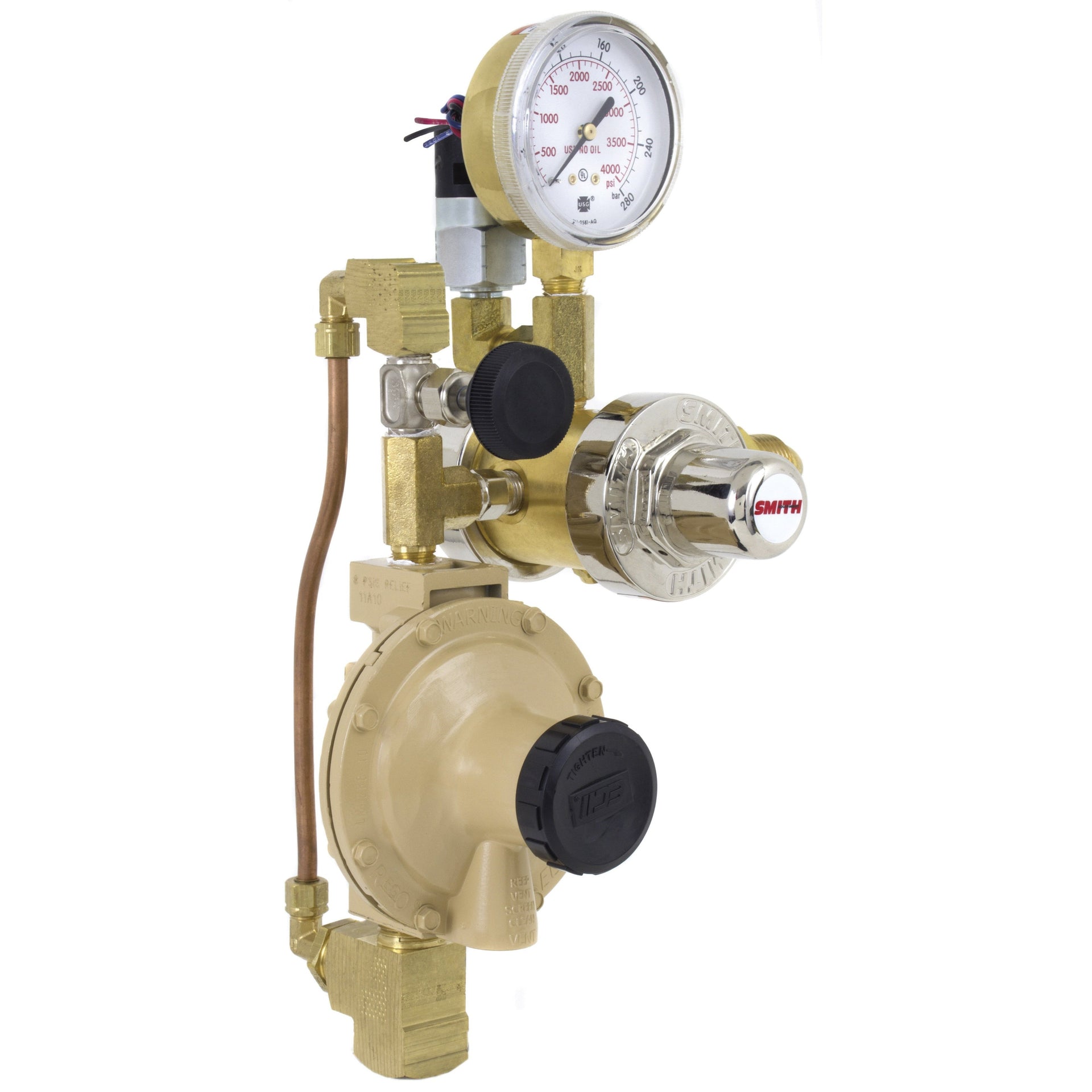 Smith 3 Stage Nitrogen Blanketing Reg w/ Switch, 1/2 PSI - 16347-3