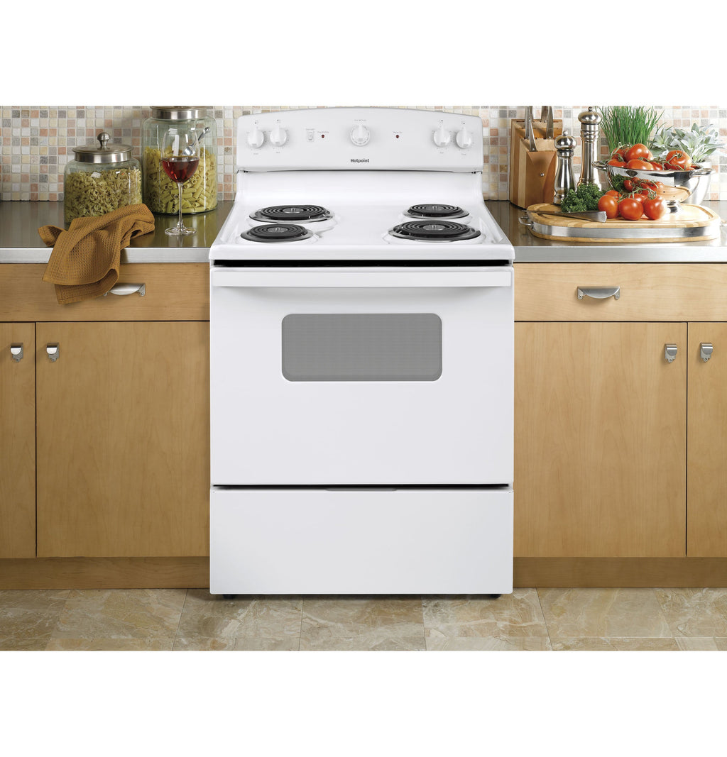 Hotpoint® ENERGY STAR® 30" Free-Standing Electric Range
