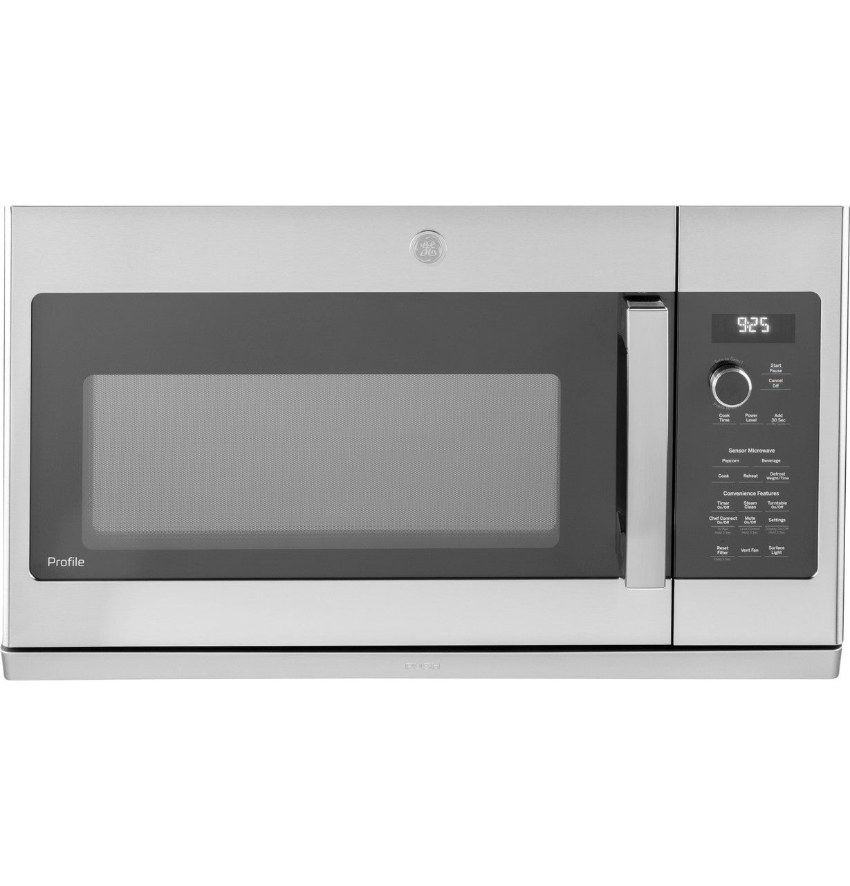 GE Profile™ 2.2 Cu. Ft. Over-the-Range Sensor Microwave Oven with Extendable Slide-Out Vent