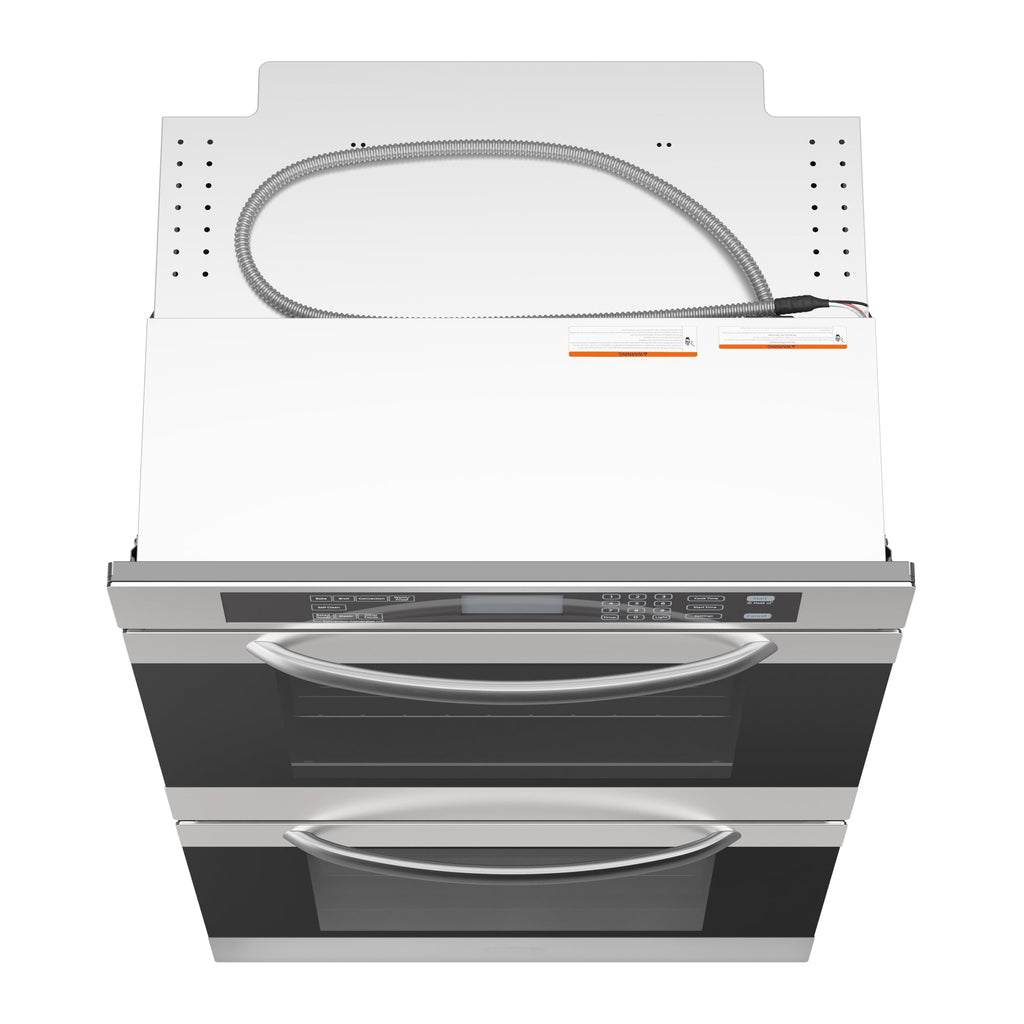 5 cu. ft. Stainless-Steel Premium Convection Double-Unit Wall Oven