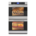 5 cu. ft. Stainless-Steel Premium Convection Double-Unit Wall Oven