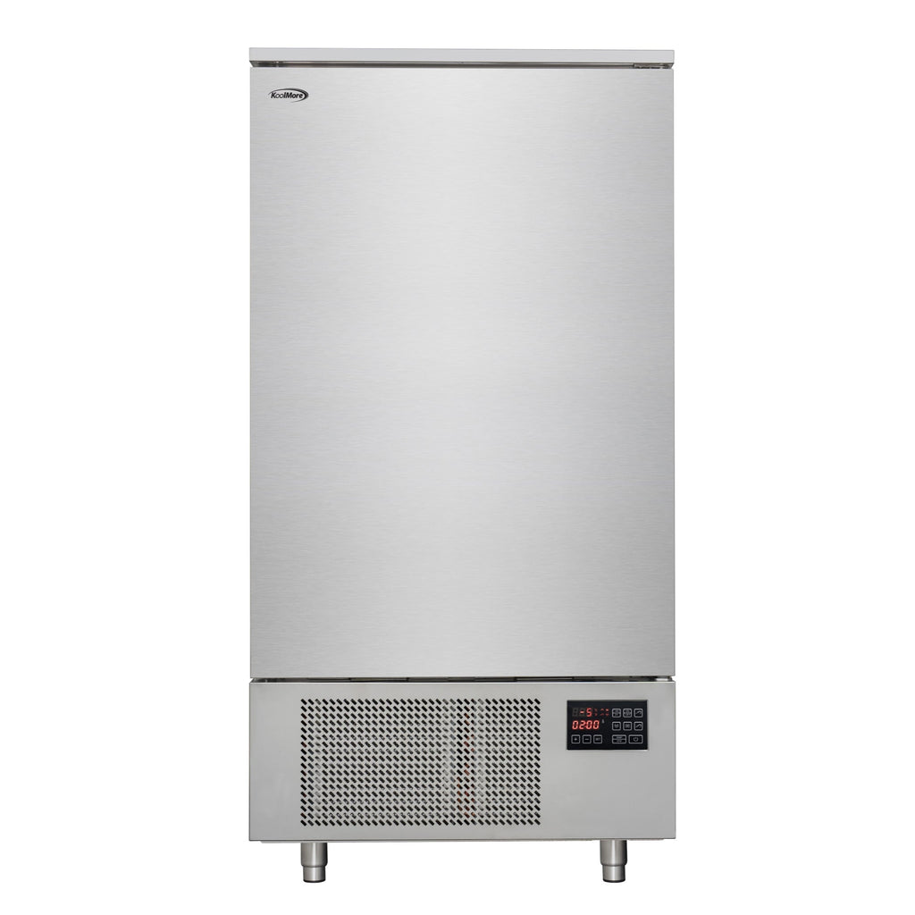 31 in. 10 Full-Size Pan Commercial Reach-In Blast Chiller, 88 lbs Rapid Chill / 77 lbs. Rapid Freeze in Stainless-Steel