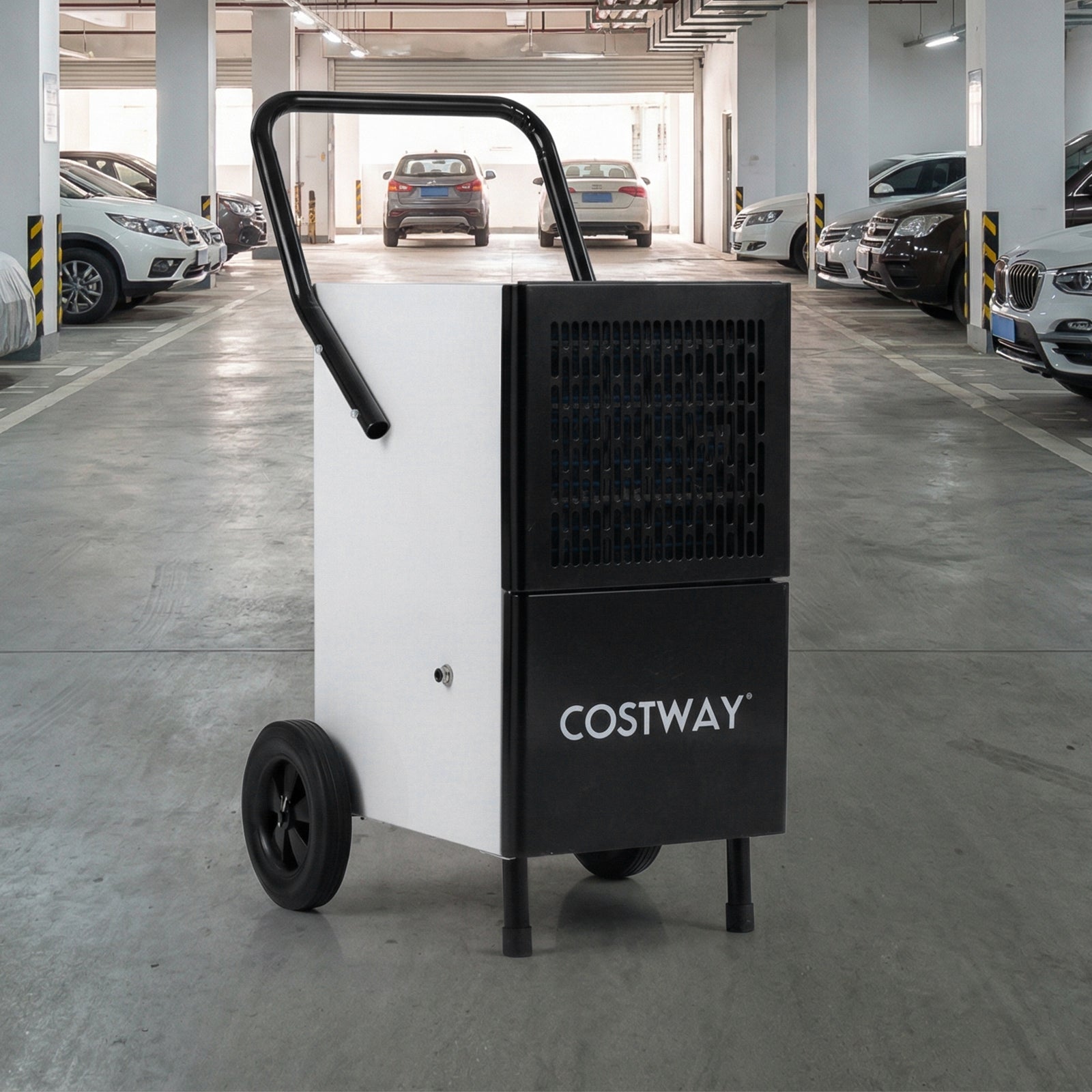 Costway 189 Pint Commercial Dehumidifier Built-in Water Pump 72124330 New