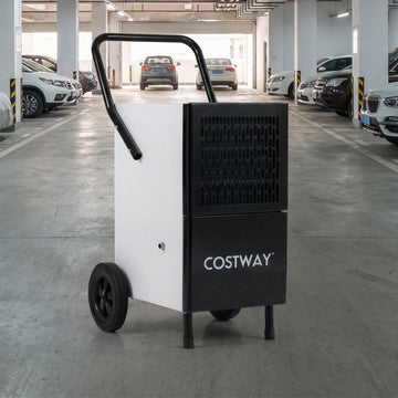 Costway 189 Pint Commercial Dehumidifier Built-in Water Pump 72124330 New