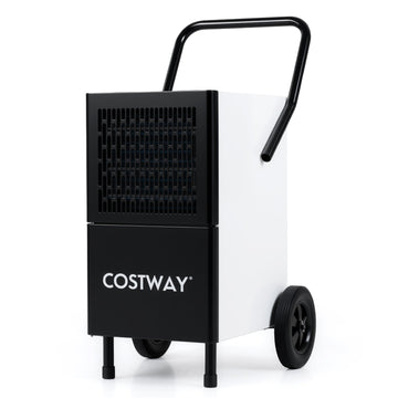 Costway 189 Pint Commercial Dehumidifier Built-in Water Pump 72124330 New