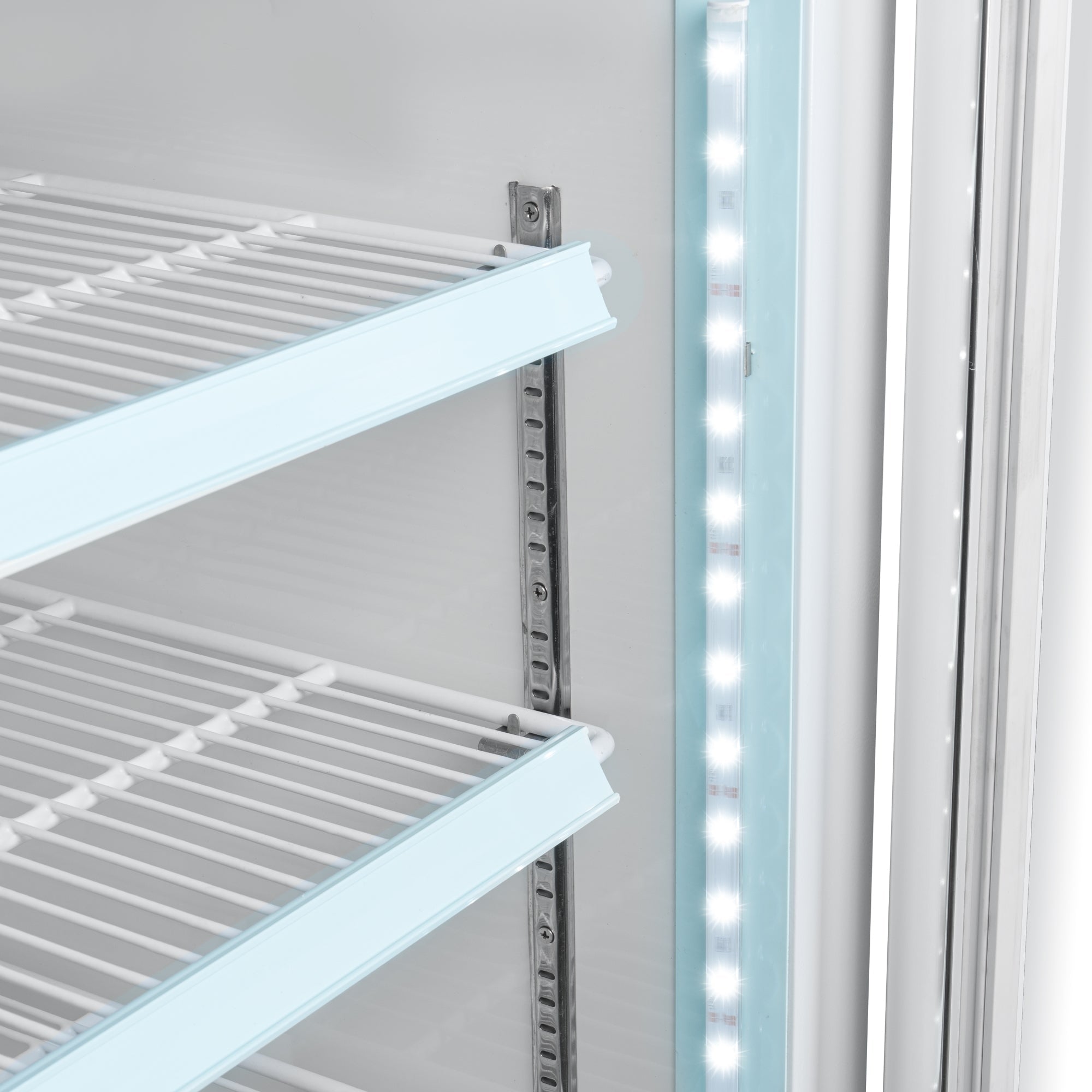 26 in. 1-Door Commercial Display Merchandiser Freezer 9 cu. ft. in White