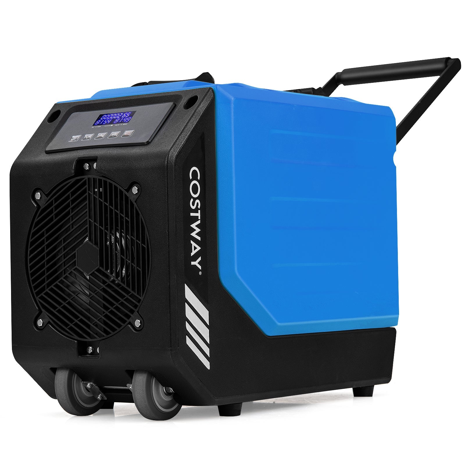 Costway 190 PPD Commercial Dehumidifier w/ Pump 2 Wheels 37891426 New