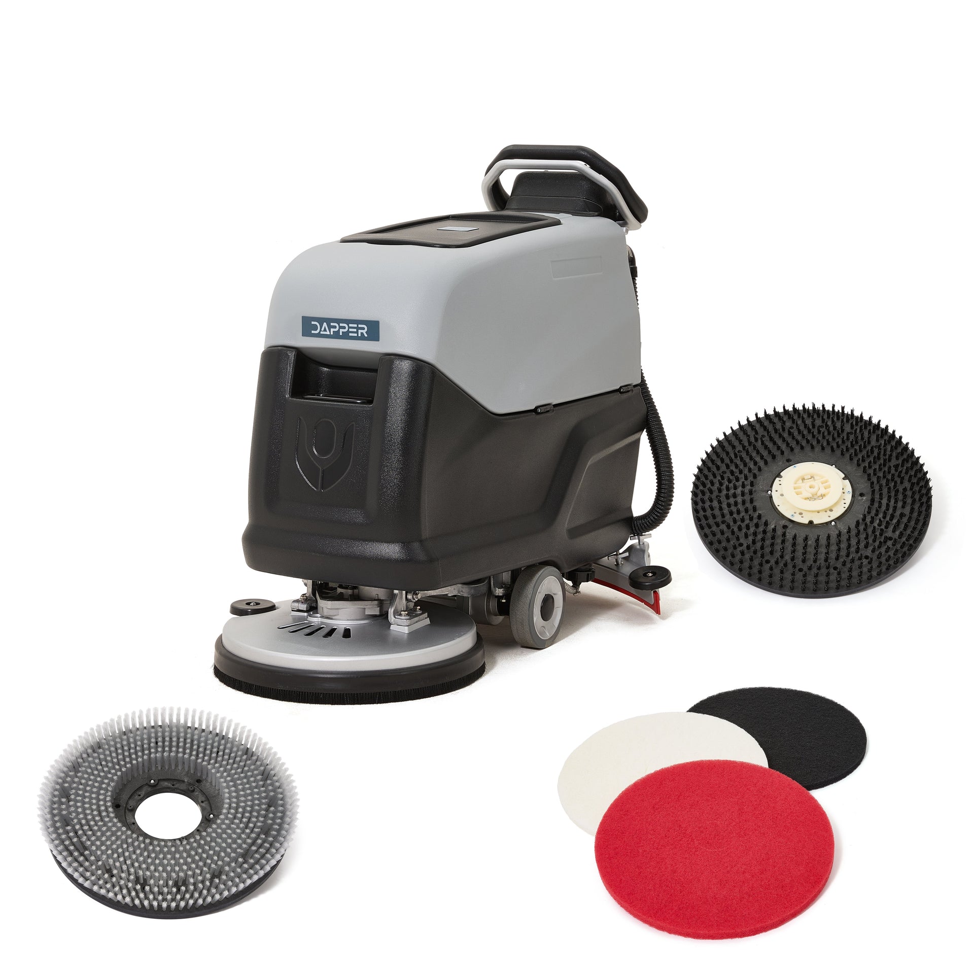 Dapper Supply Floor Scrubber Self-Propelled Walk-Behind 20" Brush 31.5" Squeegee New