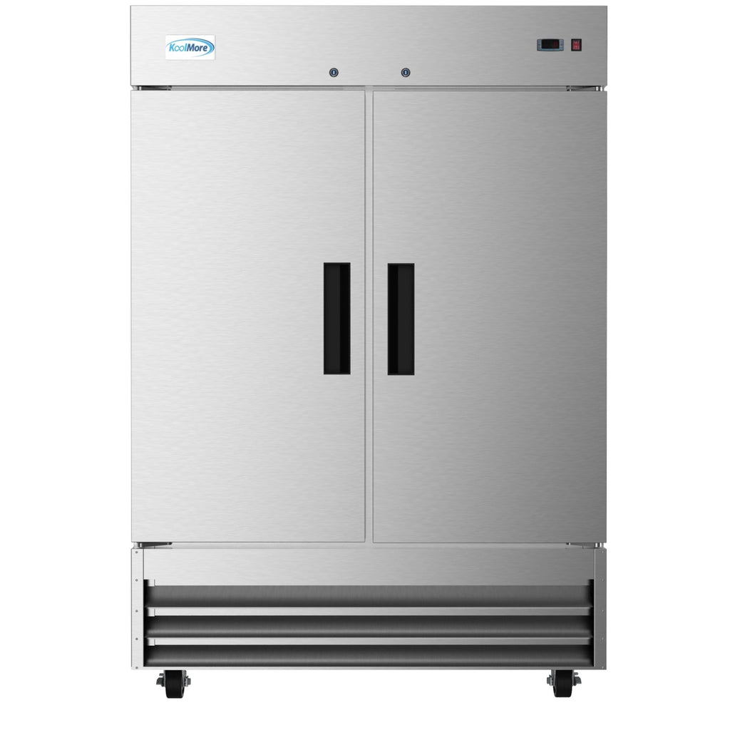 54 in. Two-Door Reach-In Freezer 47 cu ft.
