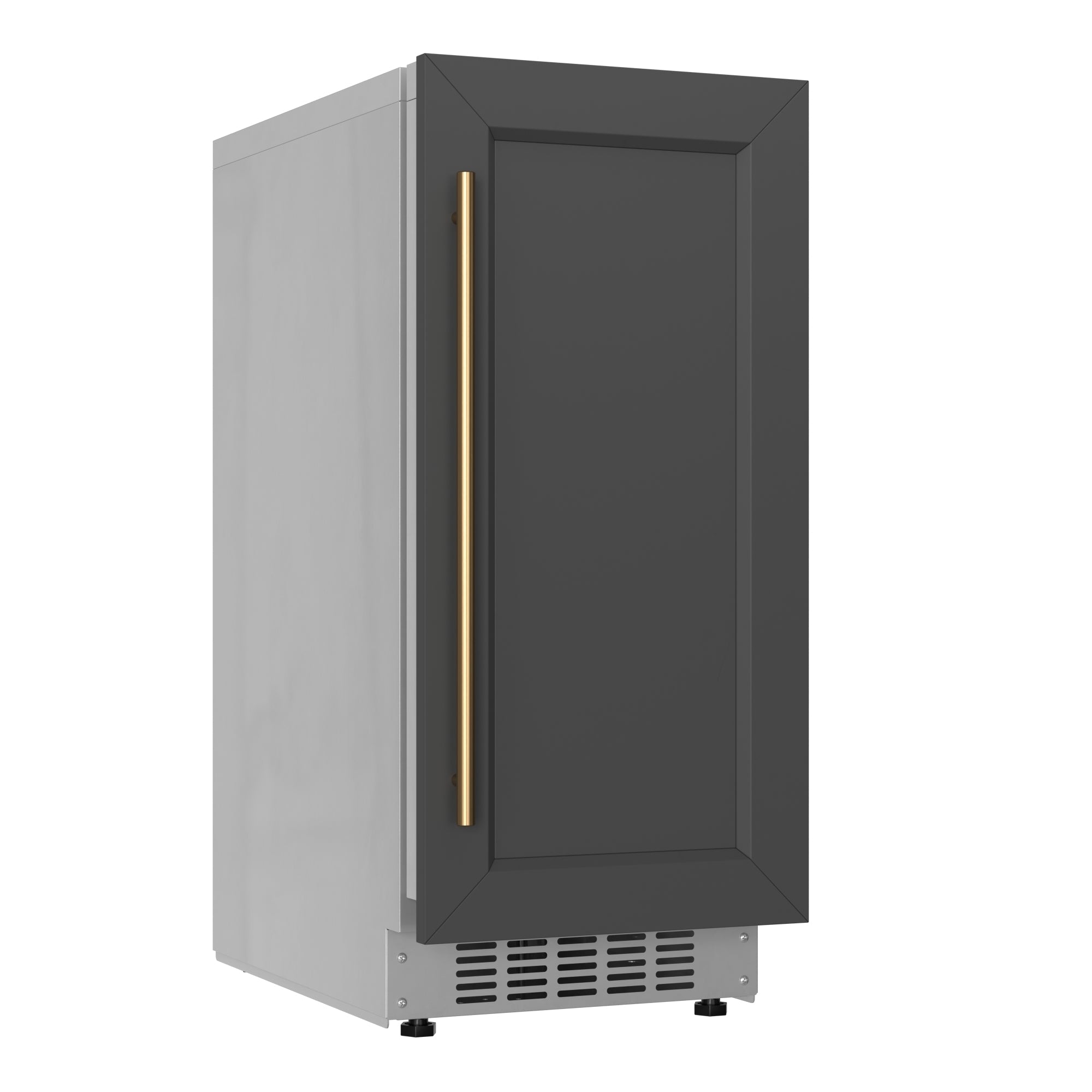KoolMore Reserve 15 in. Residential Panel Ready Ice Maker 57 lbs/24hr in Stainless-Steel