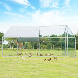 Costway 13' x 13' Walk-in Chicken Coop Waterproof Cover Outdoor Backyard Farm 61592834 New
