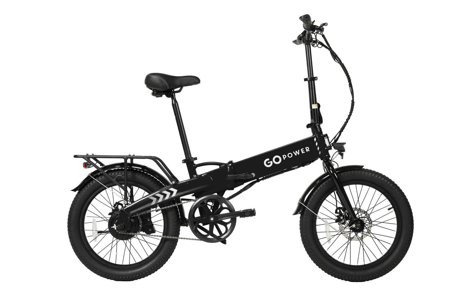 GoPowerBike Go Volt Electric Bike 20 MPH 45 Mile Range 500W Foldable New