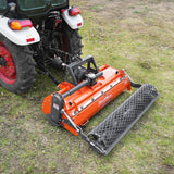 MechMaxx RSB65 Rotary Tiller 65" Stone Burier Reverse Rotary Tiller 3 Point Hitch Cat.1 Chain Drive PTO Shaft Included Slip Clutch 30-55 HP New