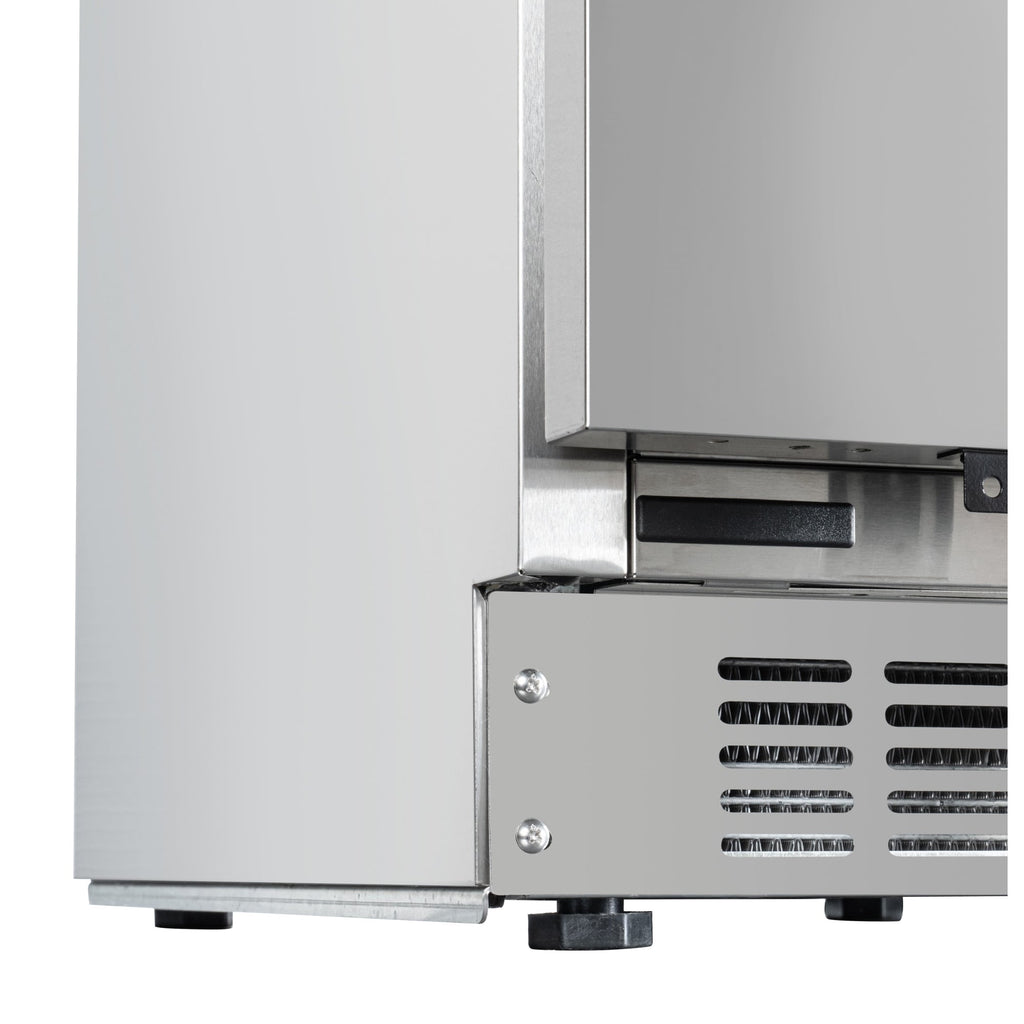KoolMore Reserve 15 in. Residential Panel Ready Ice Maker 57 lbs/24hr in Stainless-Steel