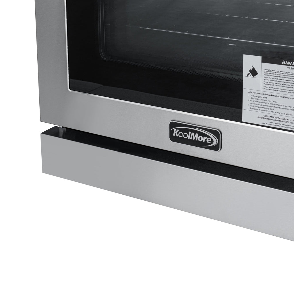30 in. Electric Professional Range with Tilt Panel and Digital controls, Self-Cleaning, 16300W of Power, 240V in Stainless-Steel