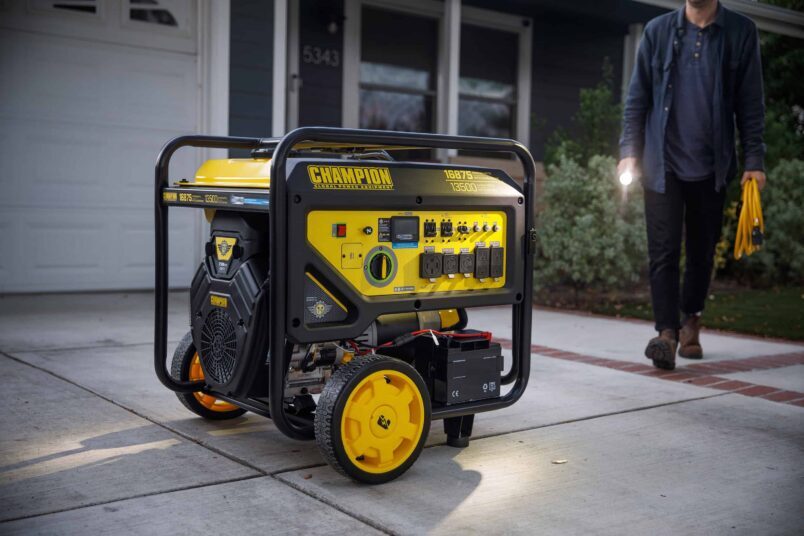 Champion 201414 13500W/16875W Generator Gas 50A CO Shield Electric Start New