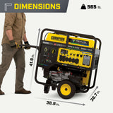 Champion 201434 22000W/30000W Generator Tri Fuel Gas Propane Natural Gas 50A CO Shield Remote Start CARB New