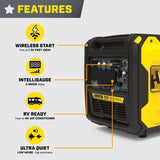 Champion 201536 6500W/8500W Generator Dual Fuel Gas Propane Inverter Low THD 50A CO Shield Remote Start New