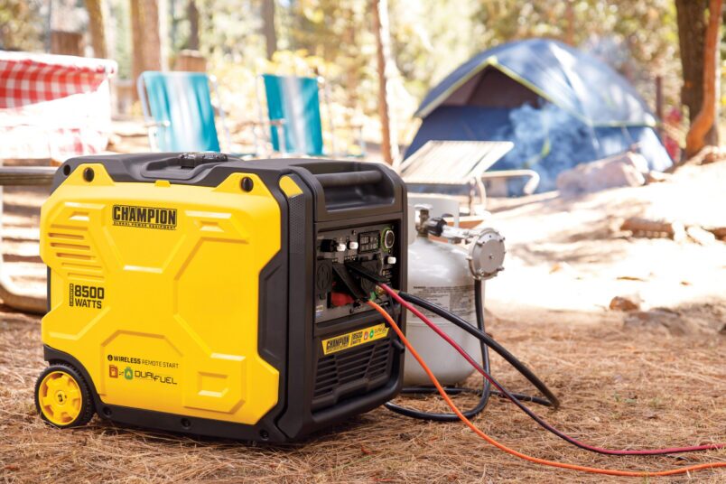 Champion 201536 6500W/8500W Generator Dual Fuel Gas Propane Inverter Low THD 50A CO Shield Remote Start New