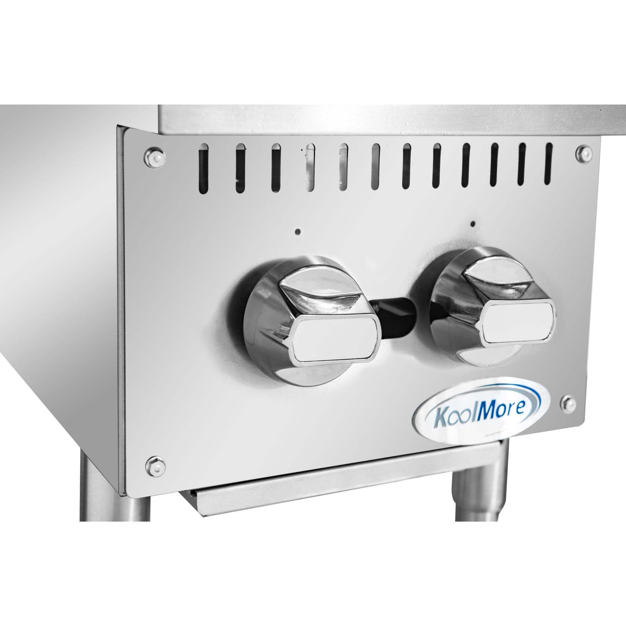 12 in. Two-Burner Commercial Step Up Range, 52000 BTU in Stainless-Steel