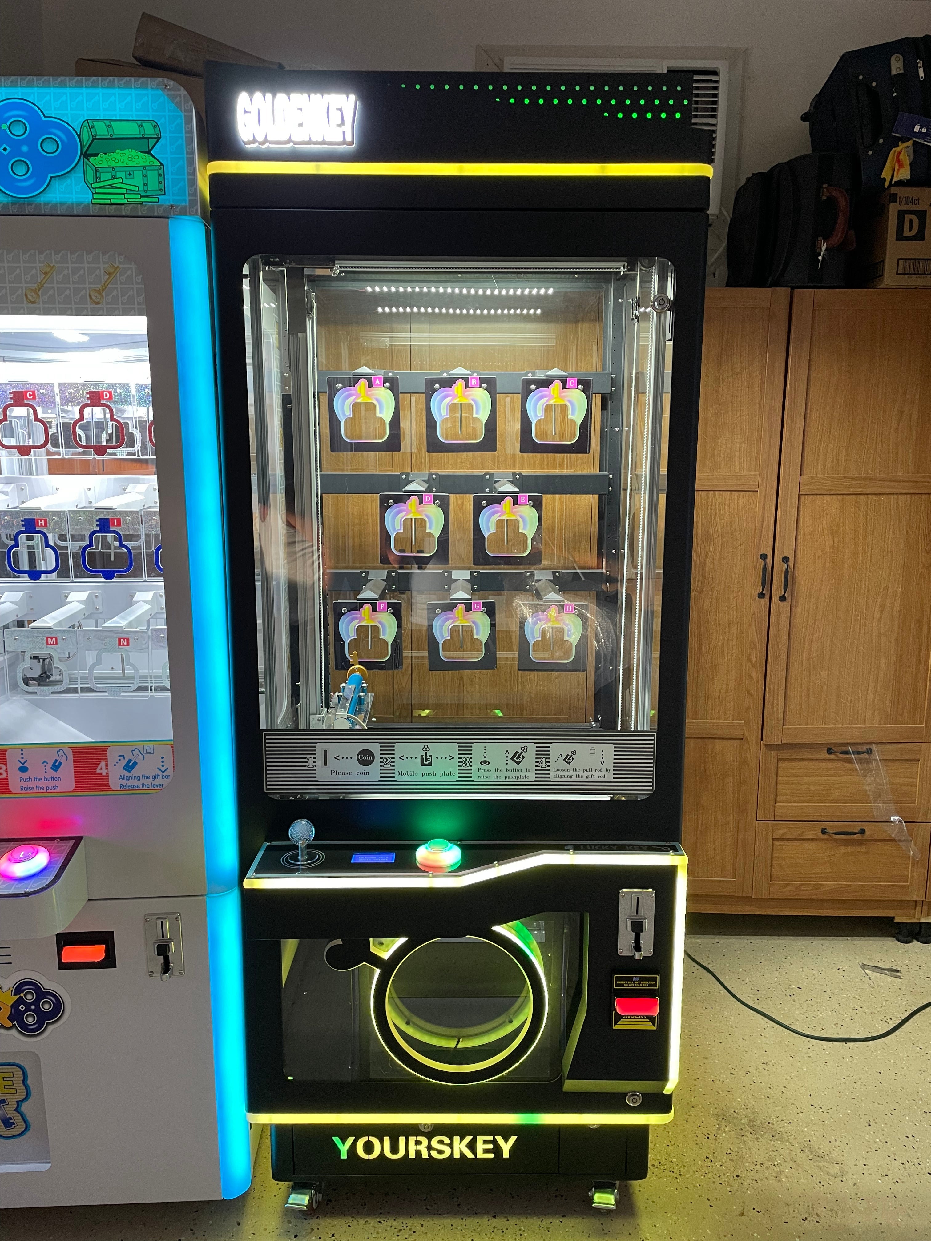 Mini 8 Holes Grid Arcade Machine