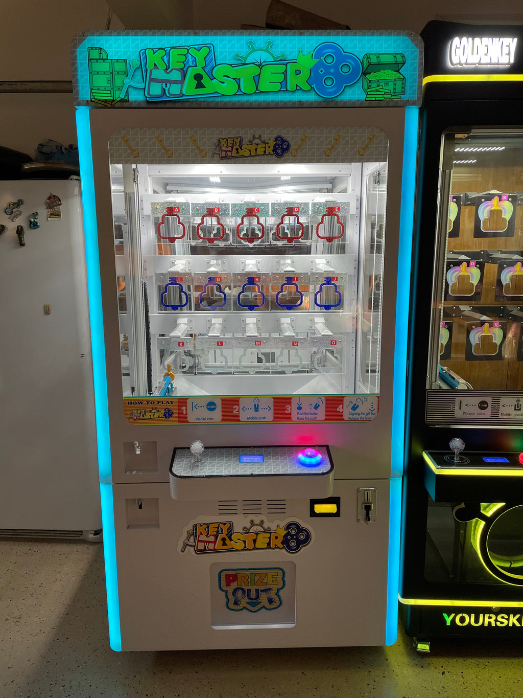 🎮 Key Master 15 Hole Grid Arcade Game Machine - Unlock the Fun! 🎁