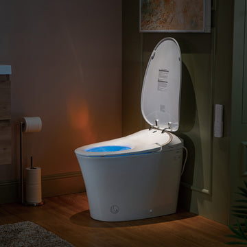 WOODBRIDGE LT610 Smart Toilet Bidet Dual Flush 1/1.6 GPF Auto Open Close Heated Seat Auto Flush New