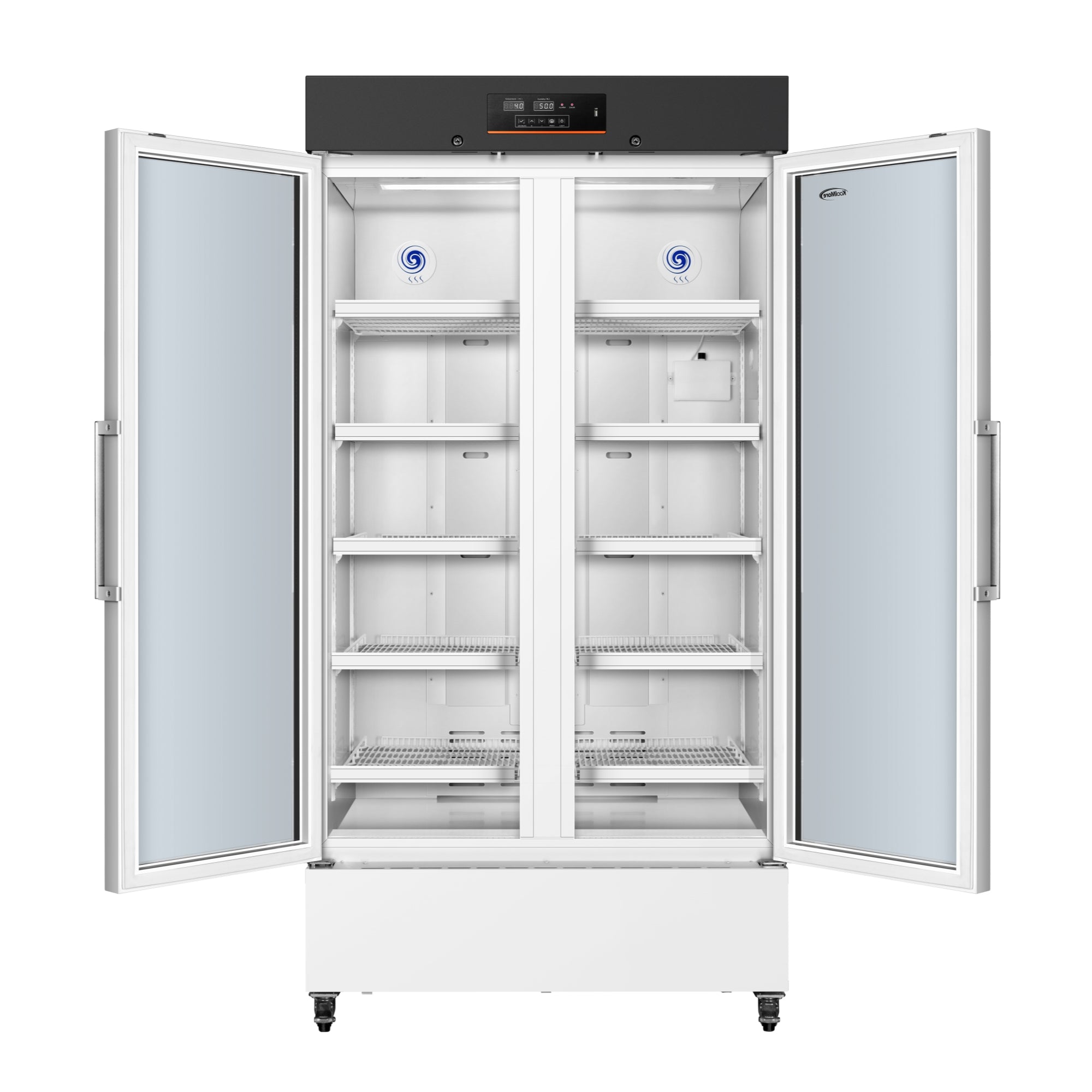 48 in. 35 cu. ft. Medical Vaccine Refrigerator for Pharmacy and Laboratory with Multi-Level Emergency Alarms, UL-Listed in White