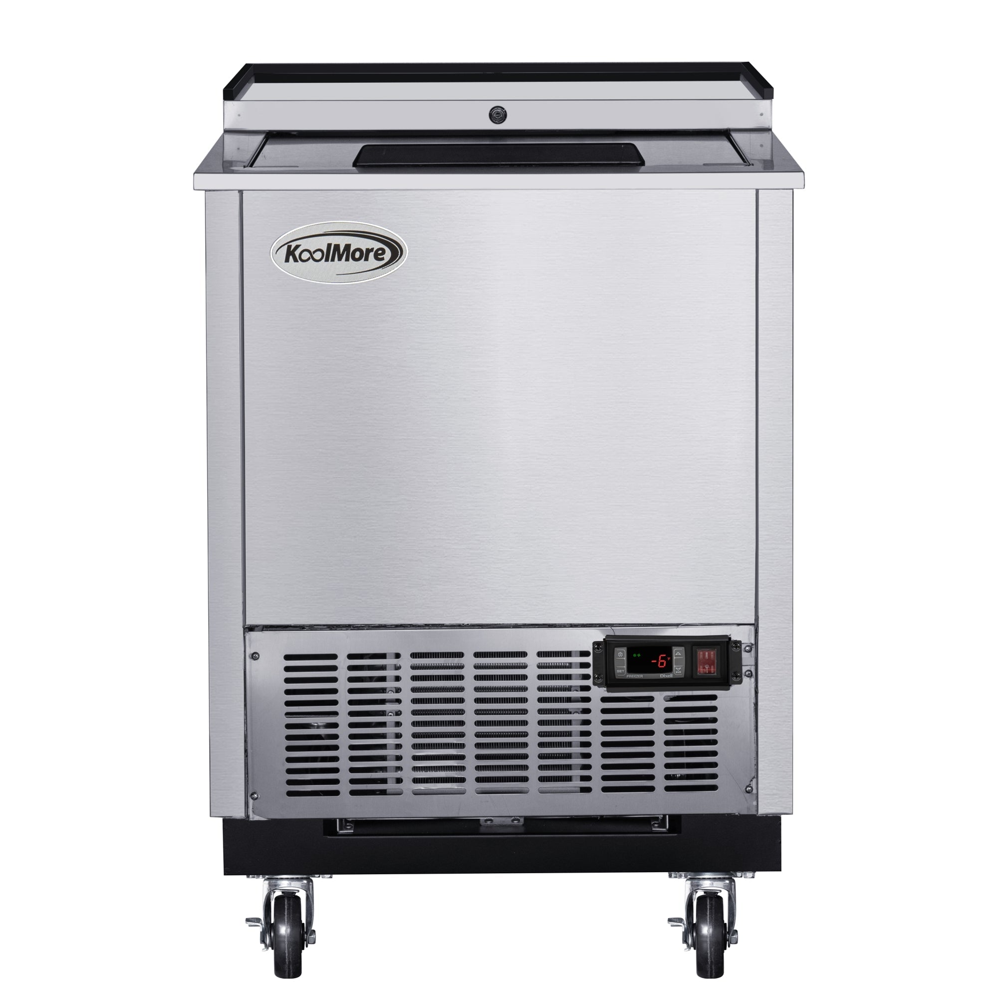 25 in. Commercial Glass Froster in Stainless Steel, ETL Listed, 5 cu. ft.