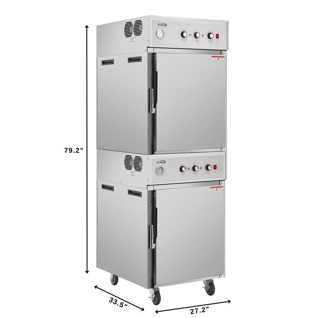 8-Pan Full-Size Commercial Cook And Hold Oven 3,000W/240V in Stainless-Steel