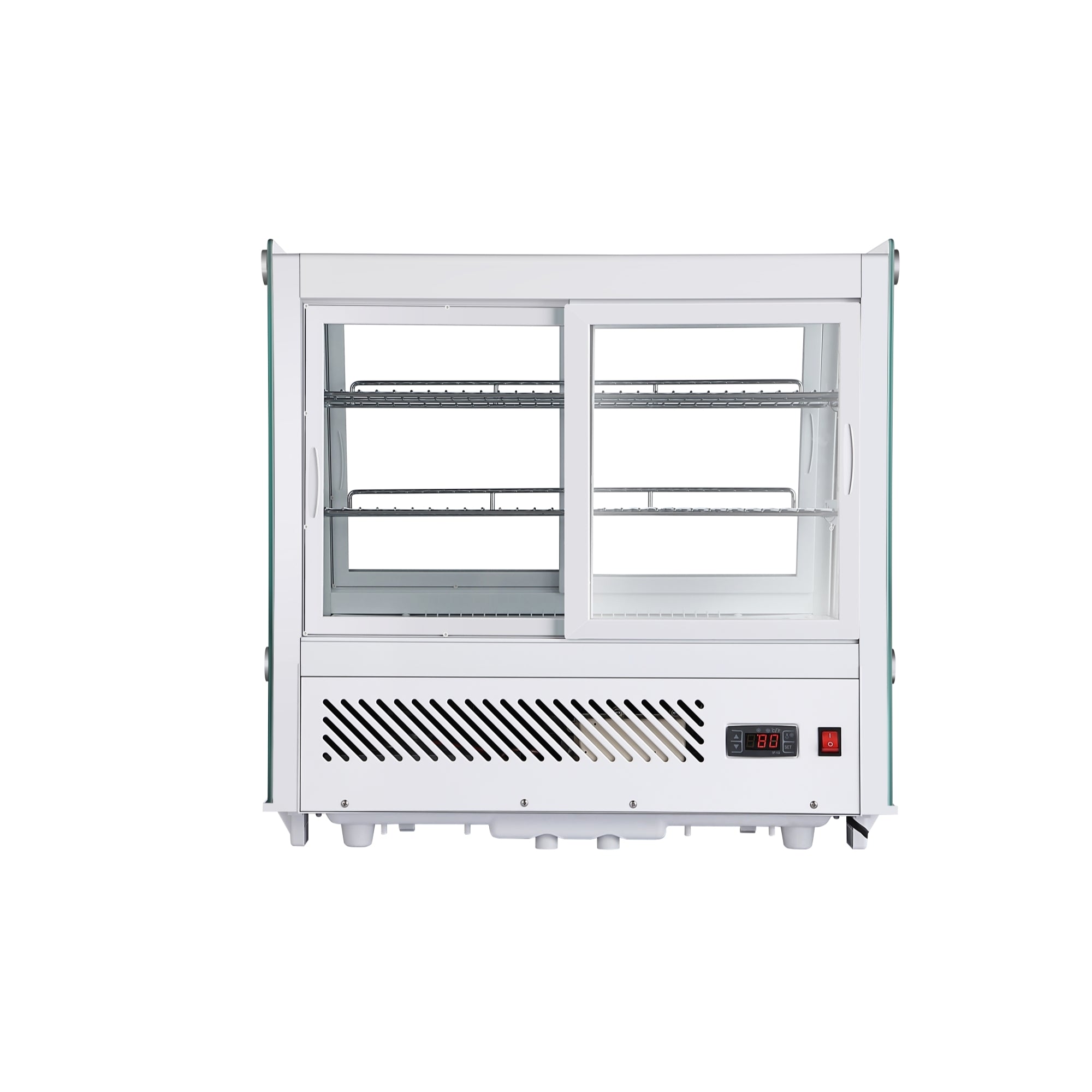 28 in. Self-Service Countertop Display Refrigerator in White