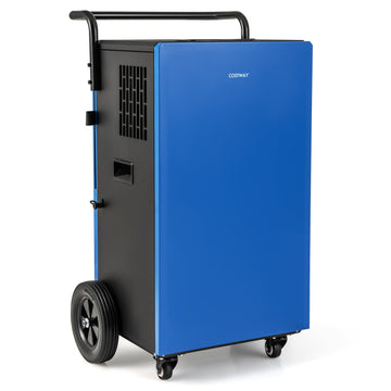 Costway 215 Pints 8000 Sq.Ft Commercial Dehumidifier 24H Timer 41258697 New
