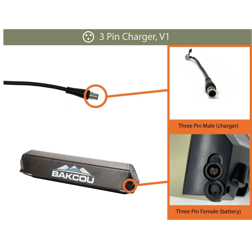 BAKCOU - 17.5Ah Fat Tire eBike Battery
