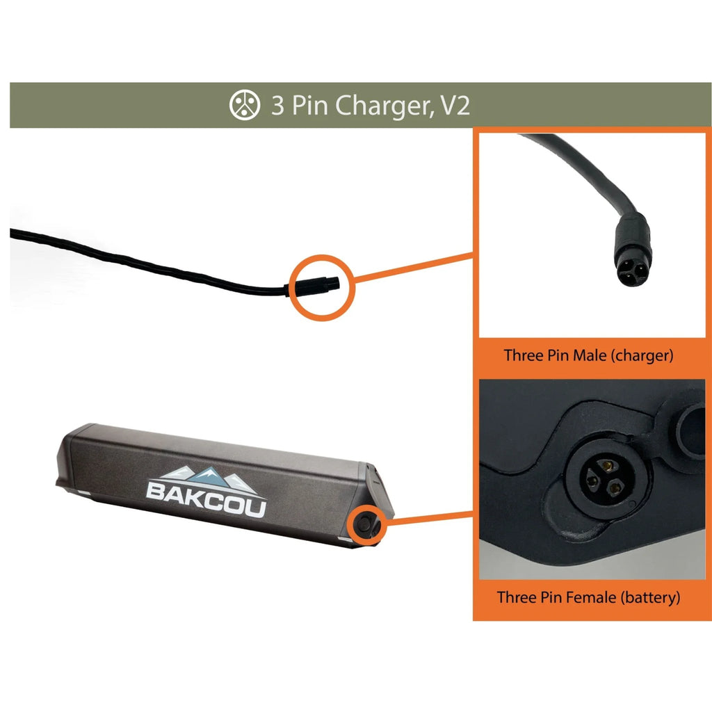 BAKCOU - 17.5Ah Fat Tire eBike Battery