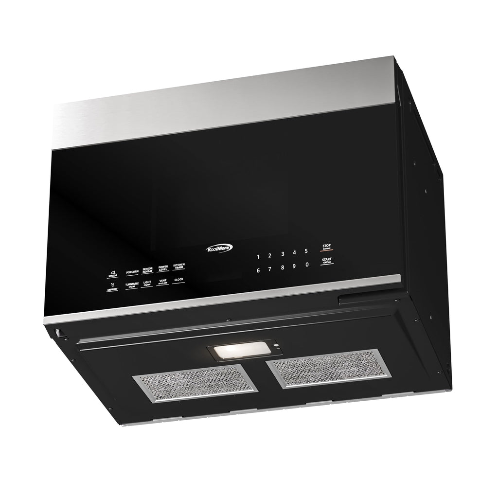 1.3 cu. ft. Over the Range Stainless Steel Microwave, 300 CFM, One Panel