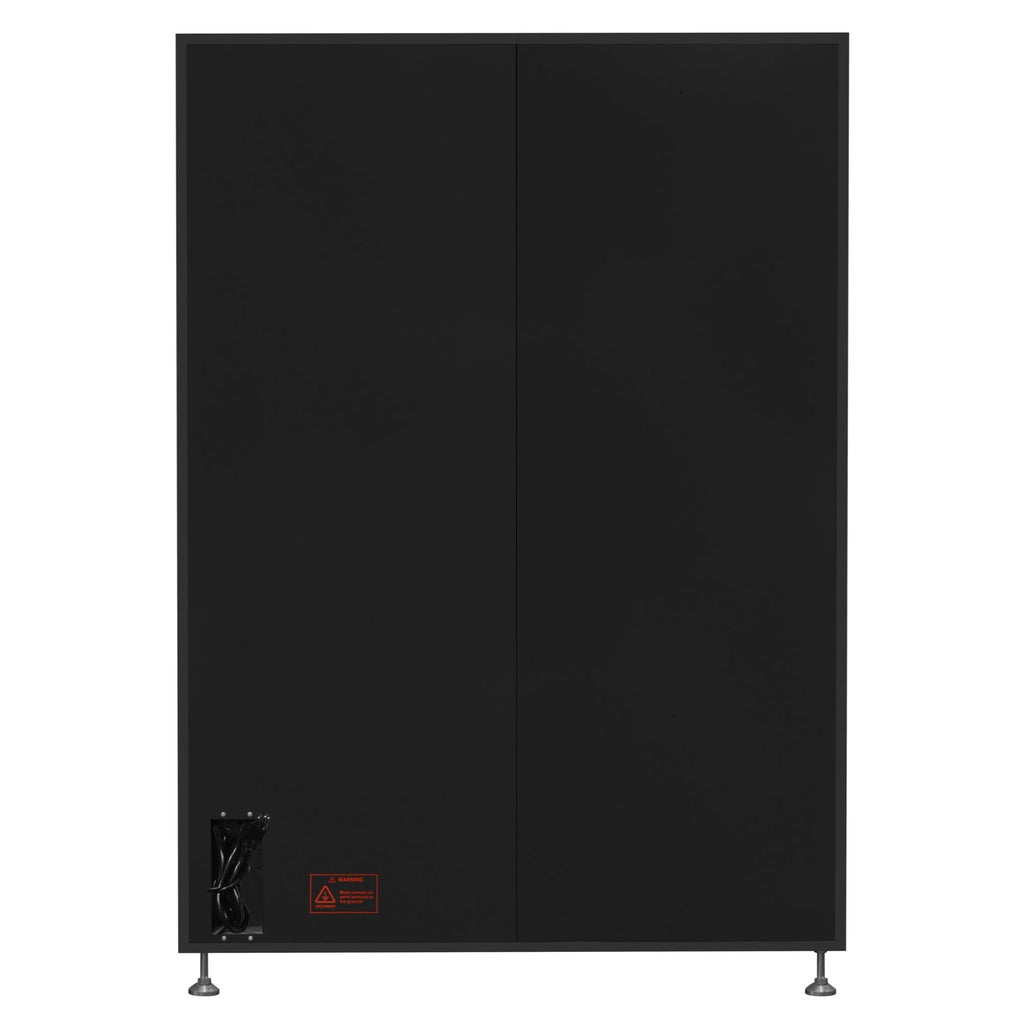 50 in. 60-Slot Snack Vending Machine with 22-inch Touch Screen, Credit Card Reader and Bill Acceptor in Black, Non-Refrigerated