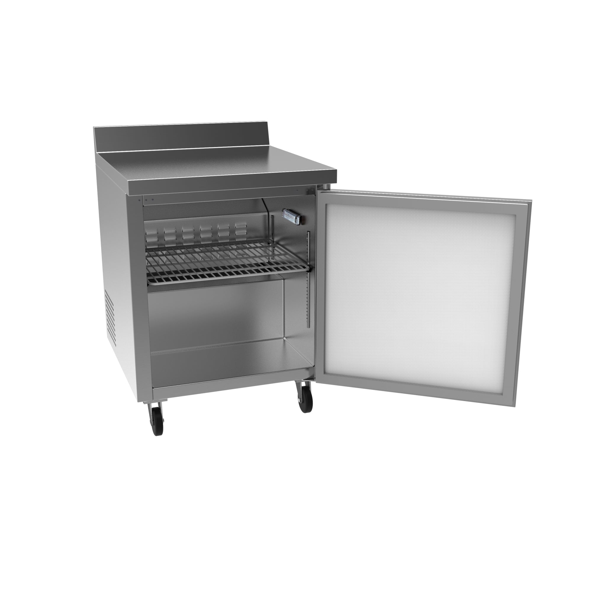 27 in. One-Door Worktop Refrigerator With 3.5 in. Backsplash - 6.3 Cu Ft.
