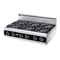 VIKING  VIKING LQS RANGETOP GAS 36" OPEN -  (VGRT3606BBK)