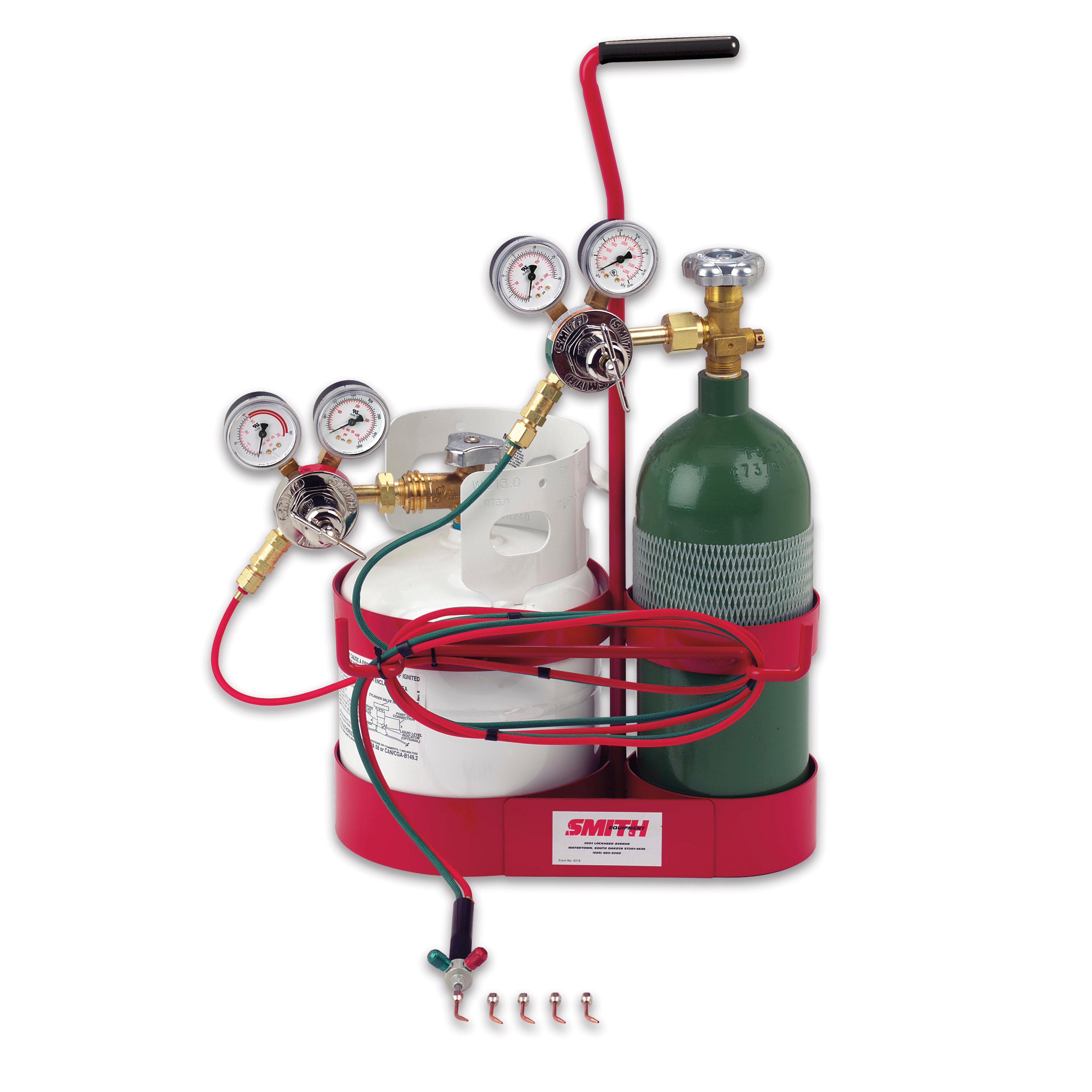 Smith Little Torch Caddy Outfit, CGA 510 Propane - 23-1015P