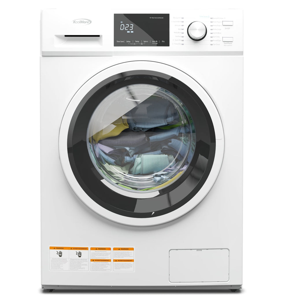 2.7 cu. ft. All-in-One Washer & Dryer Combo in White