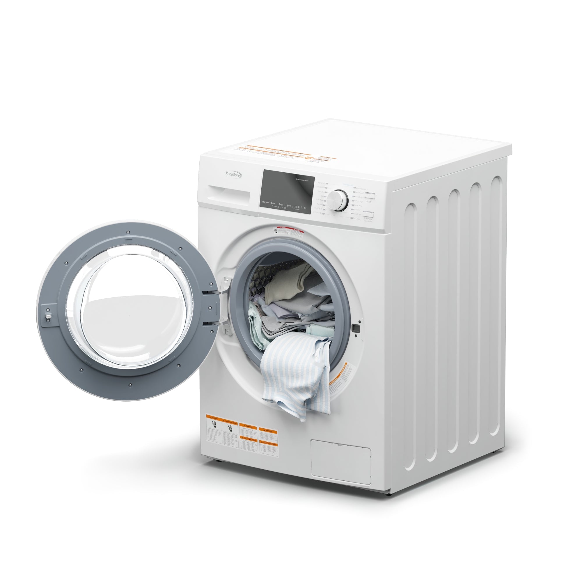 2.7 cu. ft. All-in-One Washer & Dryer Combo in White