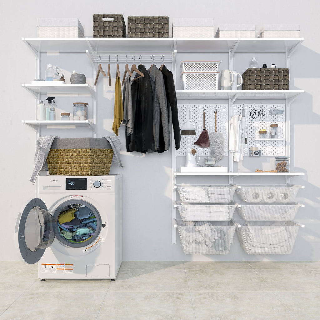 2.7 cu. ft. All-in-One Washer & Dryer Combo in White