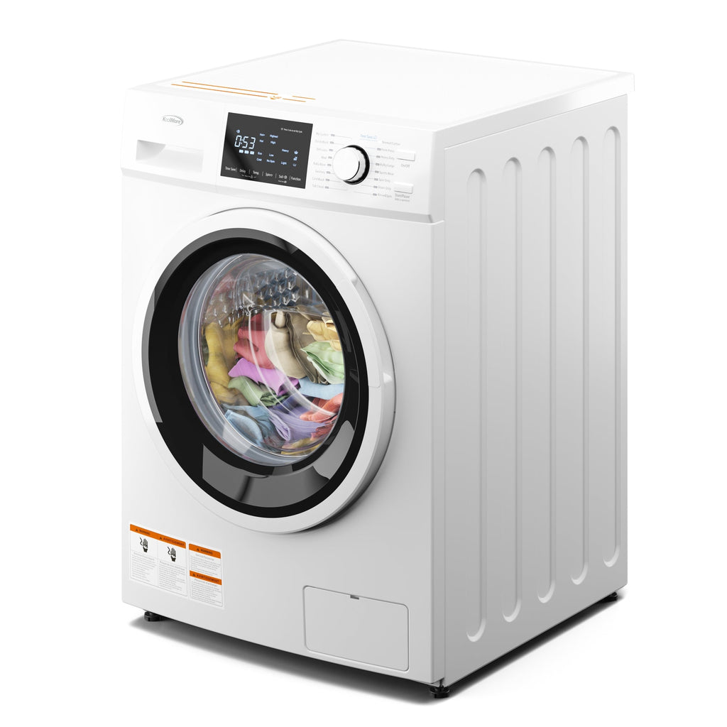 2.7 cu. ft. Stackable Front Load Compact Washing Machine in White
