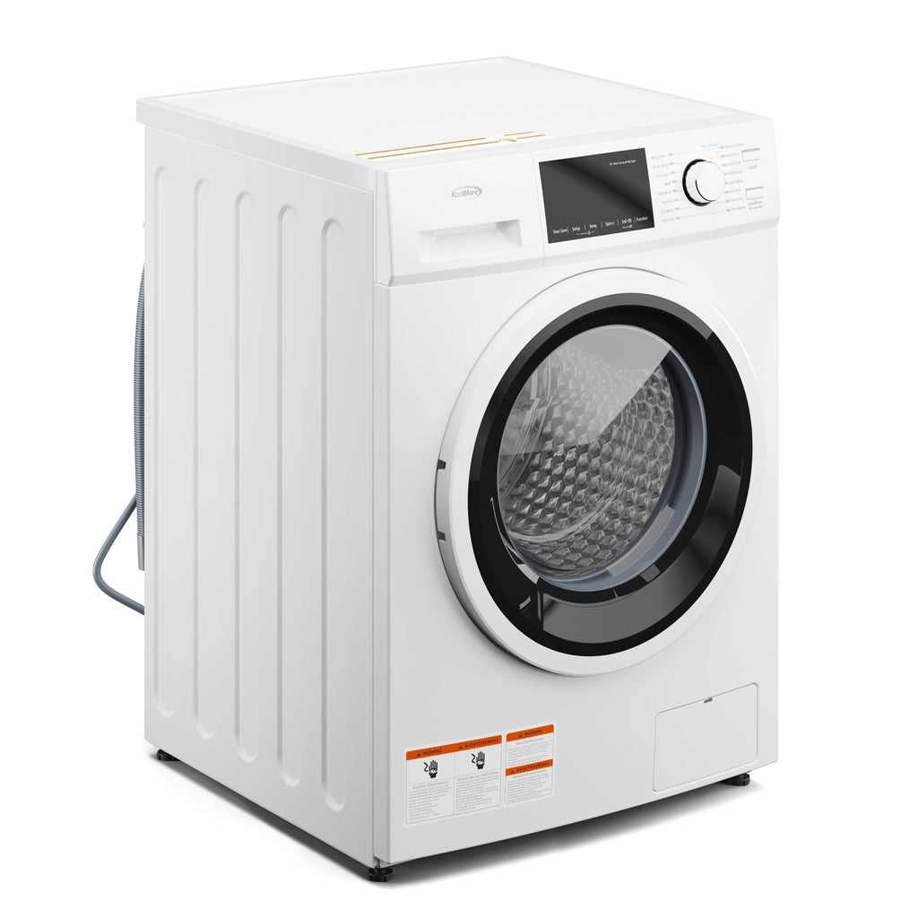2.7 cu. ft. Stackable Front Load Compact Washing Machine in White