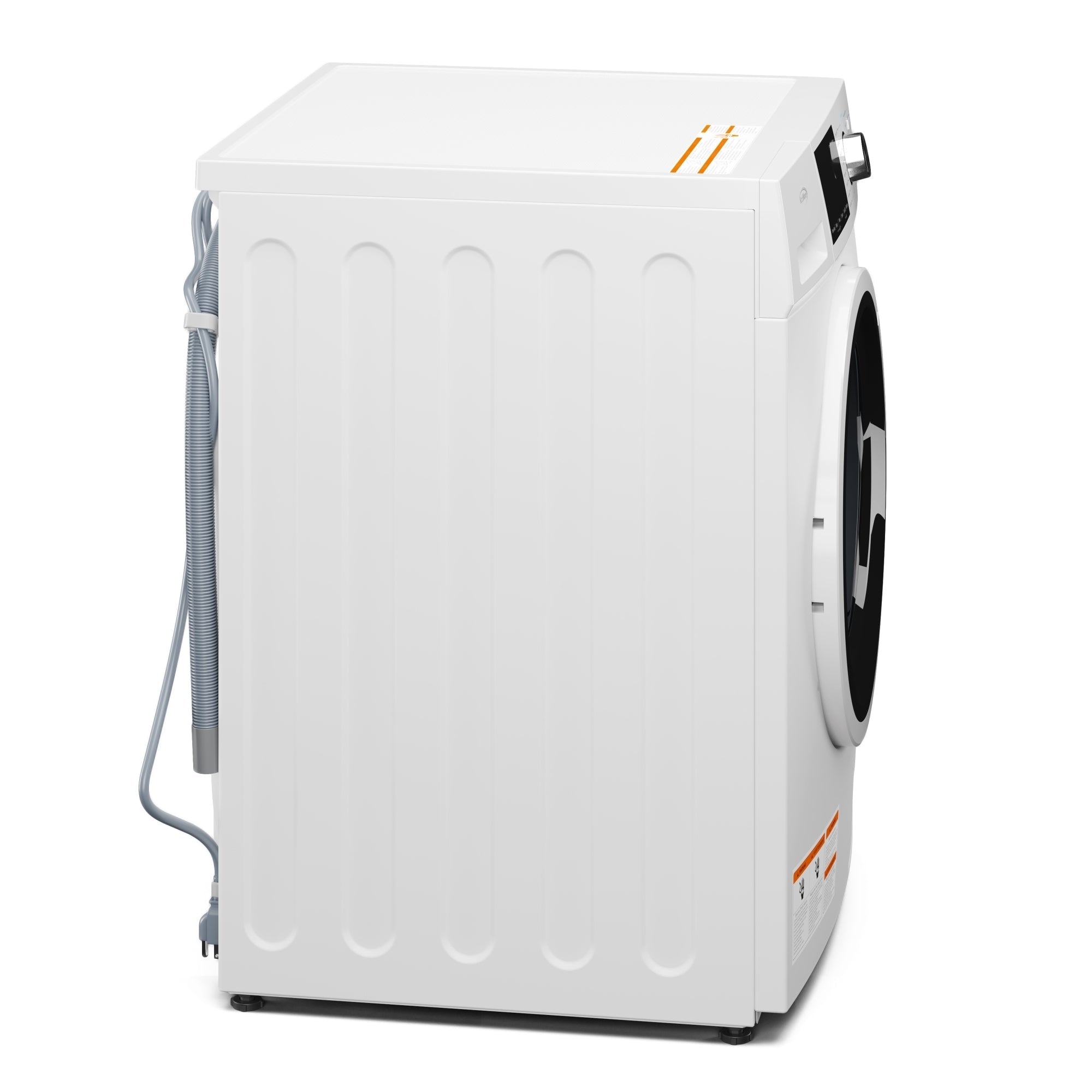 2.7 cu. ft. Stackable Front Load Compact Washing Machine in White