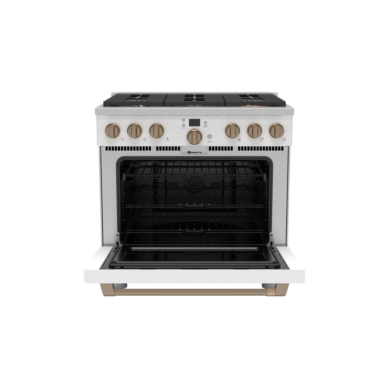 CAFÉ™ 36" Smart Dual-Fuel Commercial-Style Range with 6 Burners (Natural Gas)