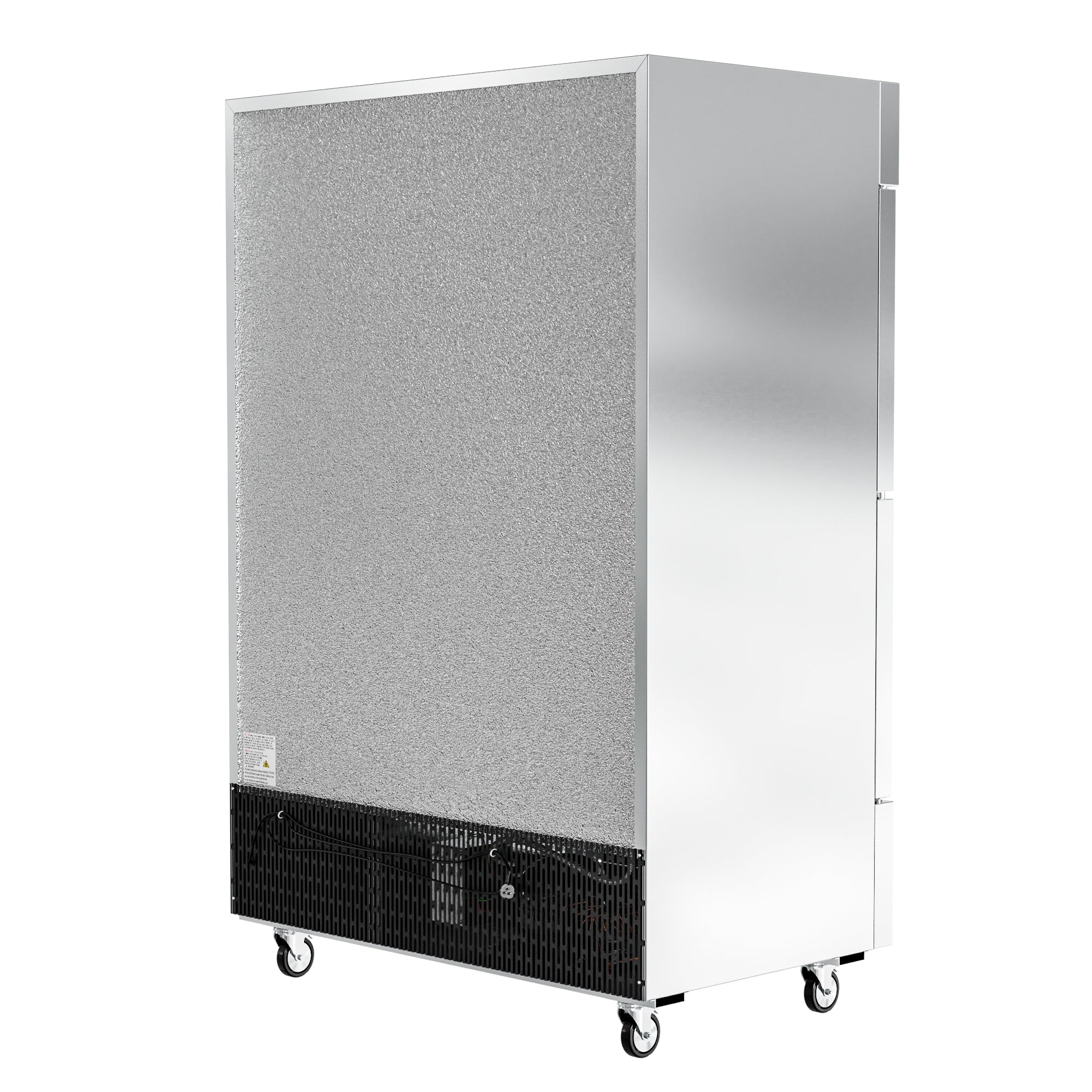 54 in. Commercial Stainless Steel Solid Half Door Reach-In Refrigerator 47 cu. ft.